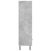 vidaXL Highboard Concrete Grey 69.5x31x115 cm Engineered Wood