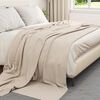 vidaXL Throw Blankets 6 pcs Beige 240 x 220 cm Fleece