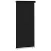 vidaXL Outdoor Roller Blind 100x230 cm Black