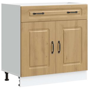 vidaXL Kitchen Base Cabinet Kalmar Artisan Oak Engineered Wood