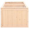 vidaXL Hamster Cage 104x52x38 cm Solid Wood Fir