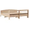 vidaXL Bed Frame without Mattress 200x200 cm Solid Wood Pine