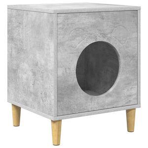 vidaXL Cat House Concerte 42.5 x 40 x 53 cm Engineered Wood