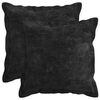 vidaXL Cushion Cover 6 pcs HOUTEN Anthracite 35 x 35 cm