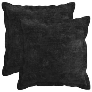 vidaXL Cushion Cover 6 pcs HOUTEN Anthracite 35 x 35 cm
