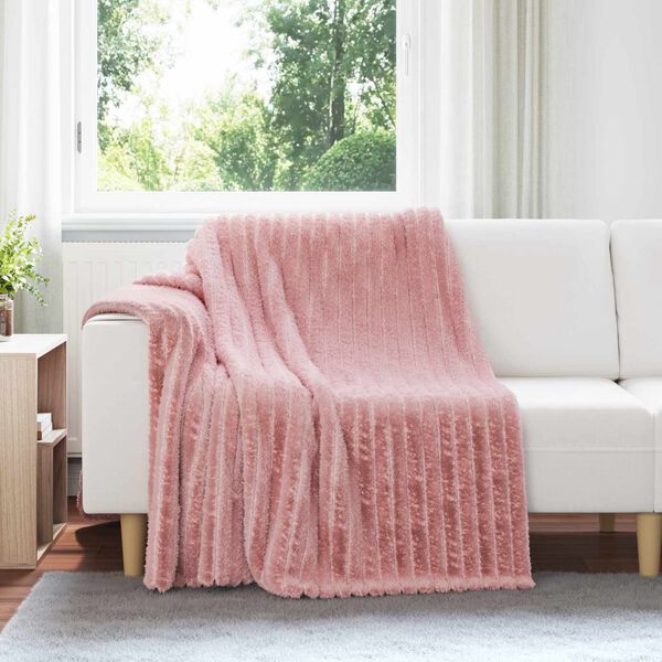 vidaXL Throw Blankets 6 pcs Pink 200 x 150 cm Fleece