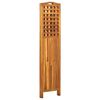 vidaXL 3-Panel Room Divider 121x2x170 cm Solid Acacia Wood