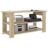vidaXL TV stand Sonoma Oak 100 x 40 x 50 cm