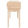 vidaXL Console Table 114x40x75 cm Solid Wood Pine