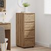 vidaXL Storage Cabinet Artisan Oak 40 x 48 x 105 cm Engineered Wood