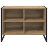vidaXL Shoe Cabinet Artisian Oak 60 x 35 x 44 cm Engineered Wood