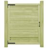 vidaXL Garden Gate Impregnated Pinewood 125x100 cm