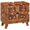 vidaXL Bathroom Cabinet Solid Reclaim wood and Engineered wood