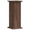 vidaXL Plant Stand Brown Oak 33 x 33 x 80 cm Engineered wood
