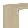 vidaXL Wall Cube Shelves 2 pcs Sonoma Oak 26x15x26 cm