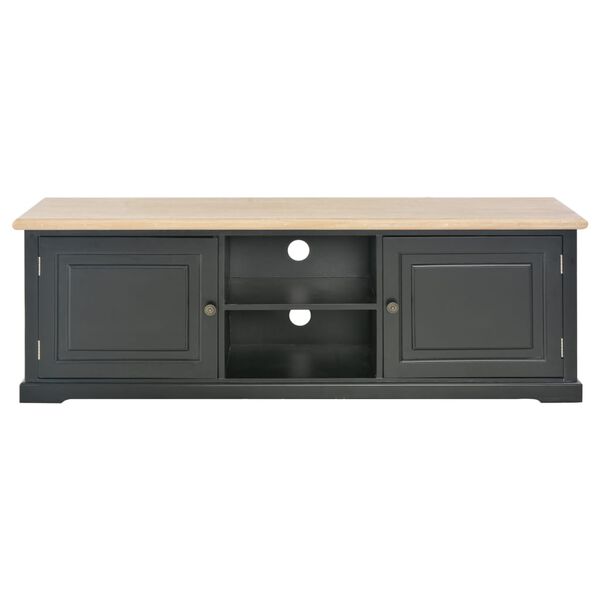 vidaXL TV Cabinet Black 120x30x40 cm Wood