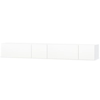 vidaXL TV Cabinets 2 pcs Engineered Wood 120x40x34 cm High Gloss White