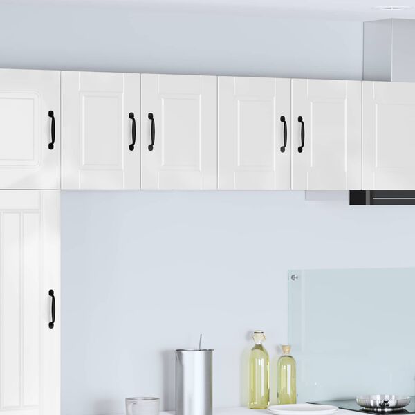 vidaXL Kitchen Cabinet 2 pcs High Gloss White 60 x 31 x 40 cm