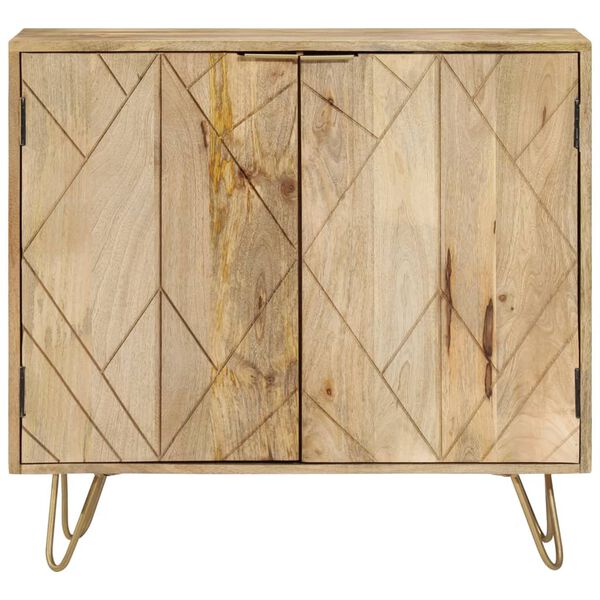 vidaXL Sideboard 80x30x75 cm Solid Wood Mango