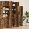 vidaXL Storage Cabinet 3 pcs Old Wood