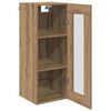 vidaXL Wall Mounted Cabinet Artisan Oak 34.5 x 34 x 90 cm
