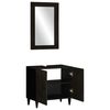 vidaXL 2 Piece Bathroom Furniture Set Solid Wood Mango
