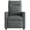 vidaXL Recliner Chair Reclining Dark Grey 69 x 86 x 100 cm Fabric