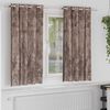 vidaXL Velvet Curtains 2 pcs Cappuccino 175 x 140 cm Velvet