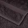 vidaXL 12 Piece Towel Set "FROGN" Anthracite 100% Cotton