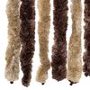 vidaXL Insect Curtain Beige and Light Brown 56x200 cm Chenille