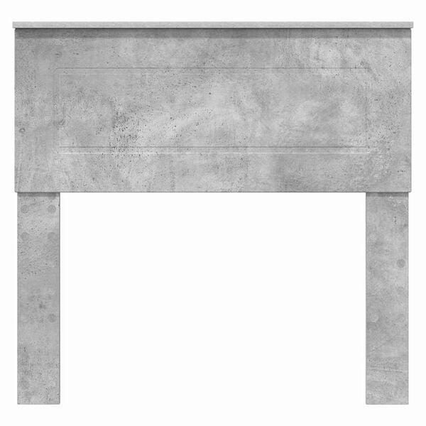 vidaXL Headboard with Headboard Concrete Grey 75 cm Engineered wood