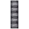 vidaXL Carpet Runner Anthracite 67x250 cm Anti Slip