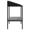 vidaXL Plant Stand Anthracite 75.5x54.5x100 cm Galvanised Steel