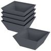 vidaXL Garden Planter 5 pcs Anthracite 40 x 40 x 15 cm