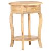 vidaXL Side Table 37x37x61 cm Solid Mango Wood