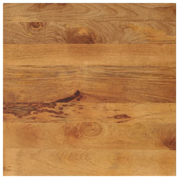 vidaXL Table Top 80x80x2.5 cm Square Solid Wood Mango