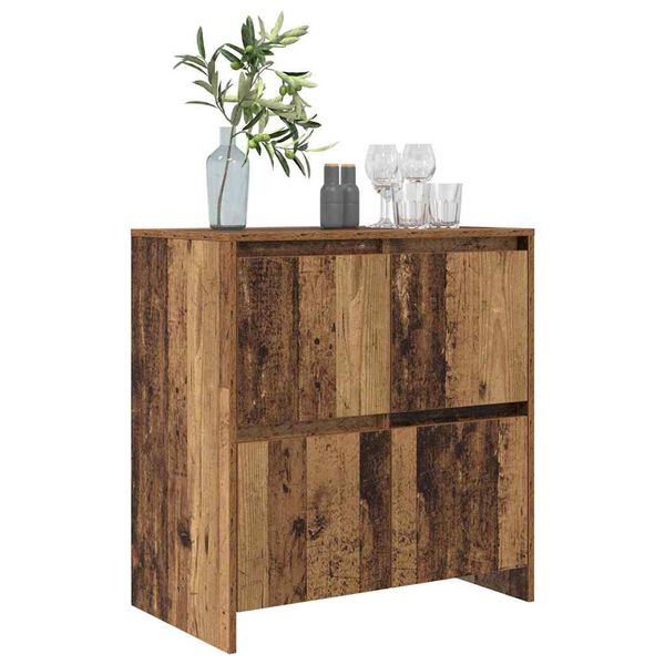 vidaXL Sideboard Old Wood 70 x 41 x 75 cm Engineered Wood