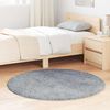 vidaXL Shaggy Rug High Pile NAVARRA Light Grey 120x120 cm Polyester