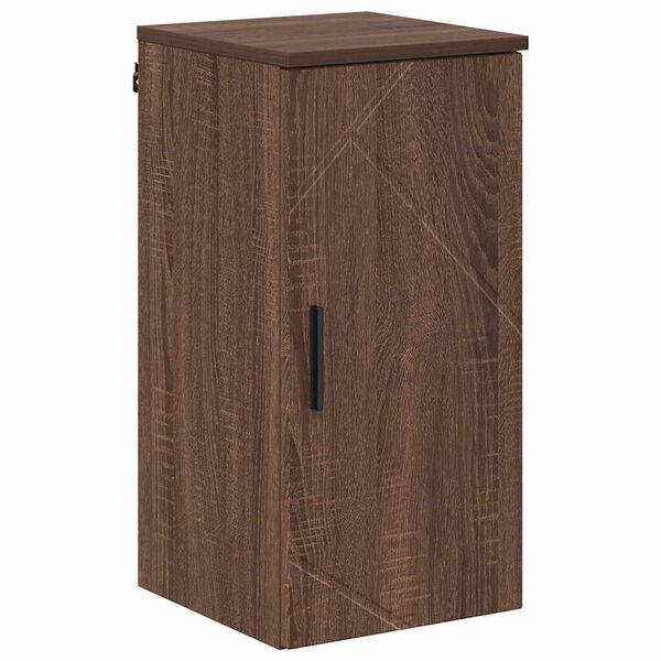 vidaXL Bathroom Cabinet Wall-mounted Brown Oak 30 x 31.5 x 61 cm
