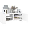 vidaXL TV Cabinet White 80x35x40 cm Engineered Wood
