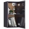 vidaXL TV Cabinets 2 pcs High Gloss Grey 30.5x30x60 cm Engineered Wood