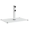 vidaXL Parasol Base for &Oslash;32/38/48 mm Poles 15 kg Rectangular