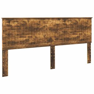 vidaXL Headboard Smoked Oak Engineered wood