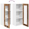 vidaXL Hanging Cabinet Old Wood 40 x 31 x 100 cm Engineered Wood