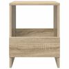 vidaXL Magazine Rack 2 pcs Sonoma Oak 35 x 30 x 45 cm