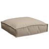 vidaXL Cushion 4 pcs Taupe 40 x 40 x 8 cm Oxford Fabric