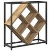 vidaXL Wine Rack 16 bottles Engineered Wood Artisan Oak