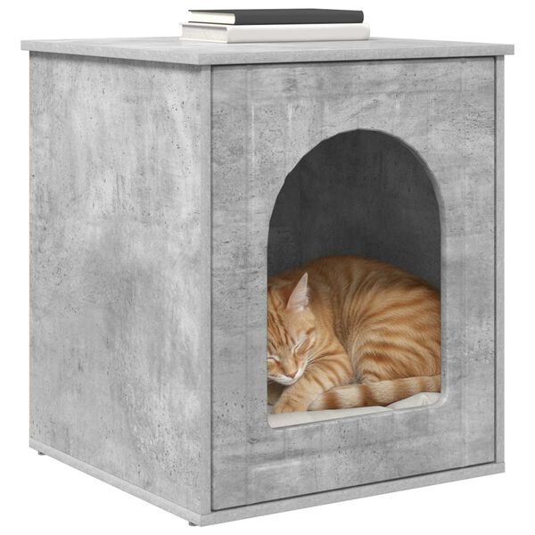 vidaXL Cat House Concerte 53 x 52 x 62 cm Engineered Wood