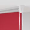 vidaXL Roller Blind Blackout Red 110x175 cm Fabric Width 105.7 cm Polyester