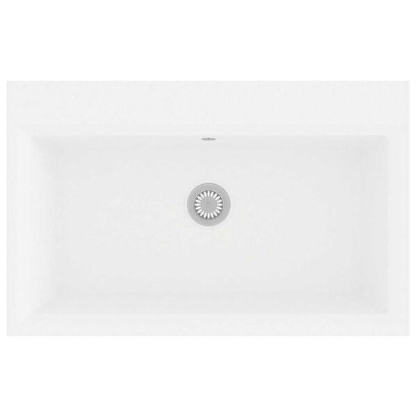 vidaXL Kitchen Sink White 79 x 50 x 31 cm Granite